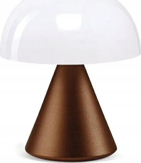 Lampka biurkowa Lexon Lexon Mina Mini LED Lamp Brown LH60BZ