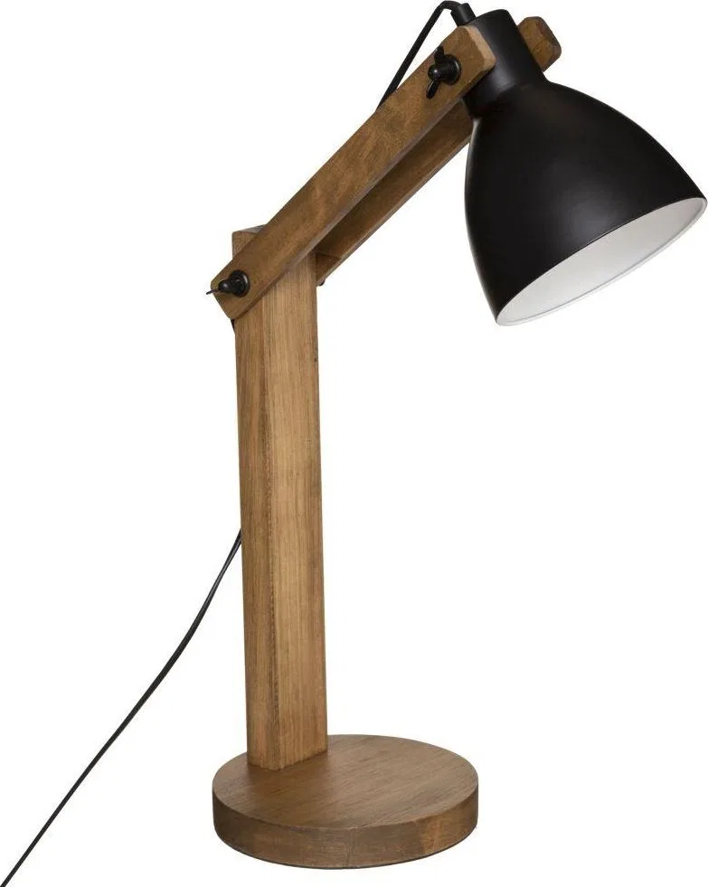 Lampka biurkowa Atmosphera czarna  (178929)