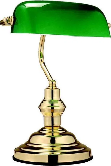 Lampka biurkowa Globo zielona