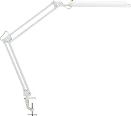 Lampka biurkowa Maul LED Tischleuchte Atlantic mit Klemmfuß weiß