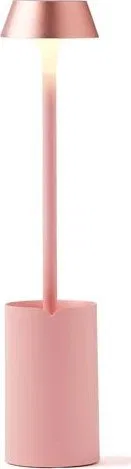 Lexon Mimi LED Reading Lamp Light Pink