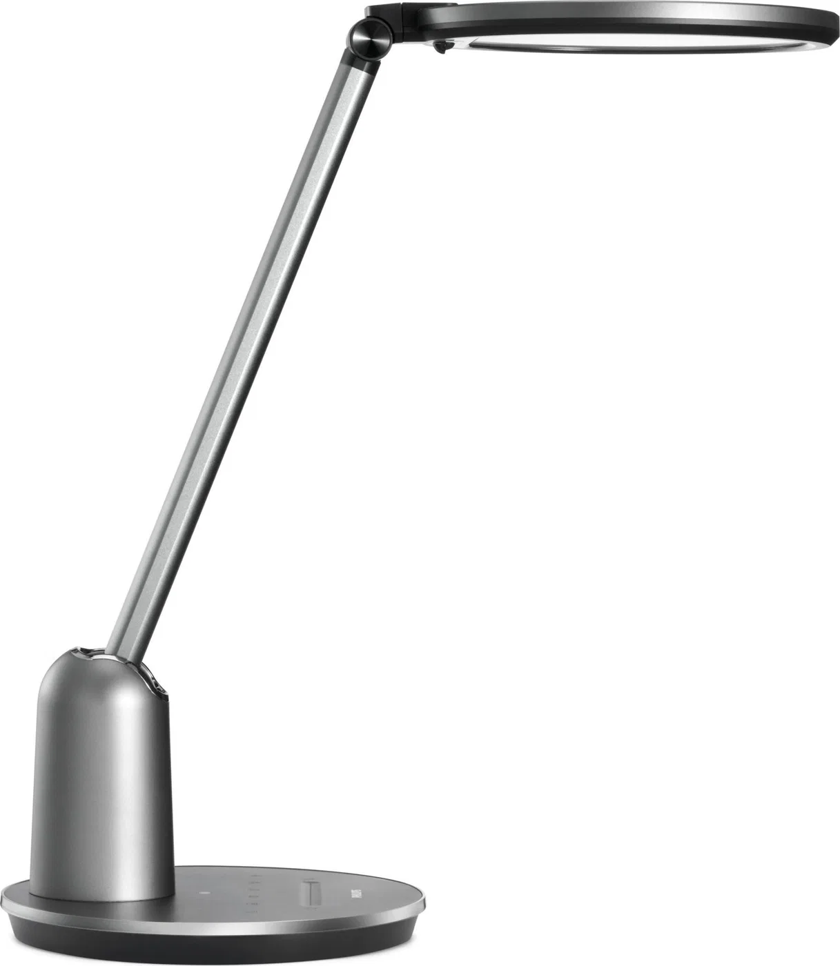 Lampa stołowa Signify Philips Einstein Tischleuchte grau 630lm TouchDimmer