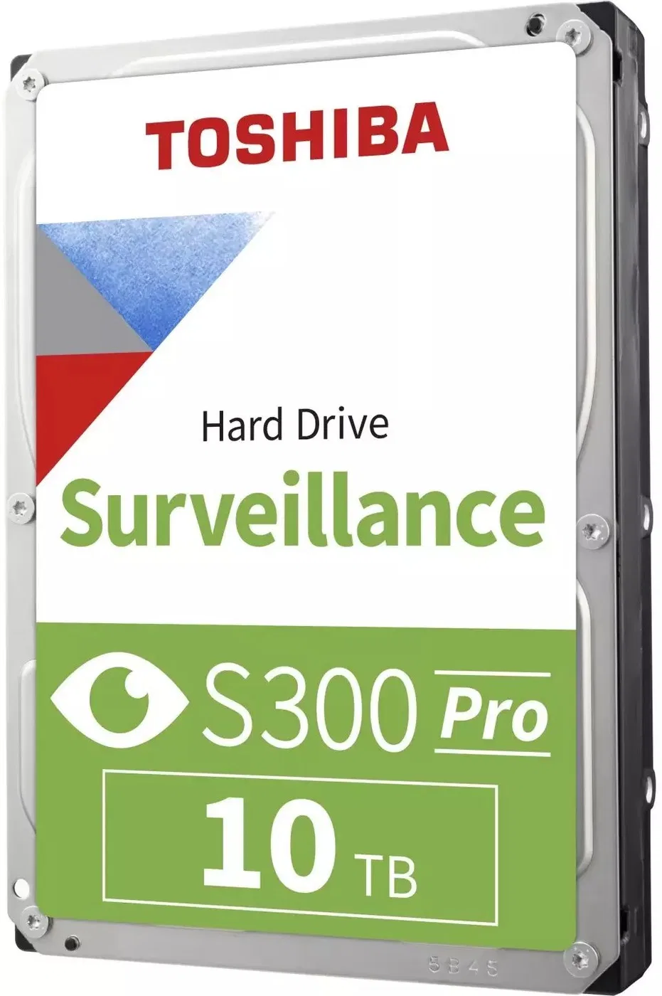 Toshiba S300 Pro Surveillance dysk twardy 10 TB 7200 RPM 512 MB 3.5" Serial ATA III