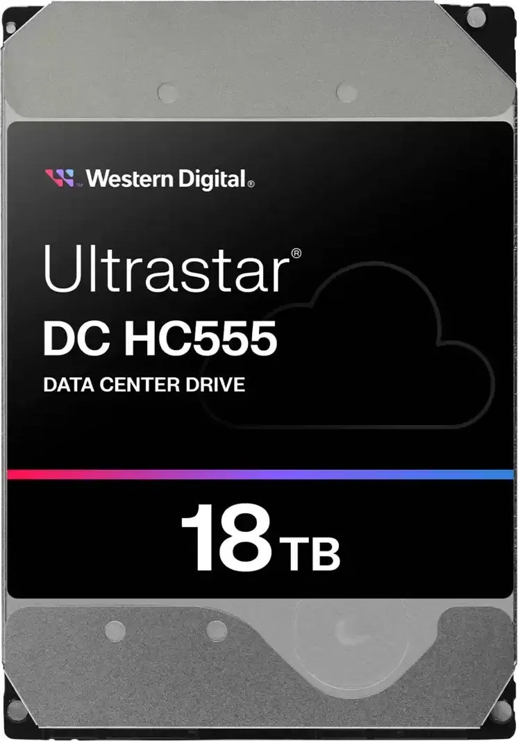 Dysk WD Western Digital Ultrastar DC HC555 dysk twardy 18 TB 7200 RPM 512 MB 3.5" SAS3