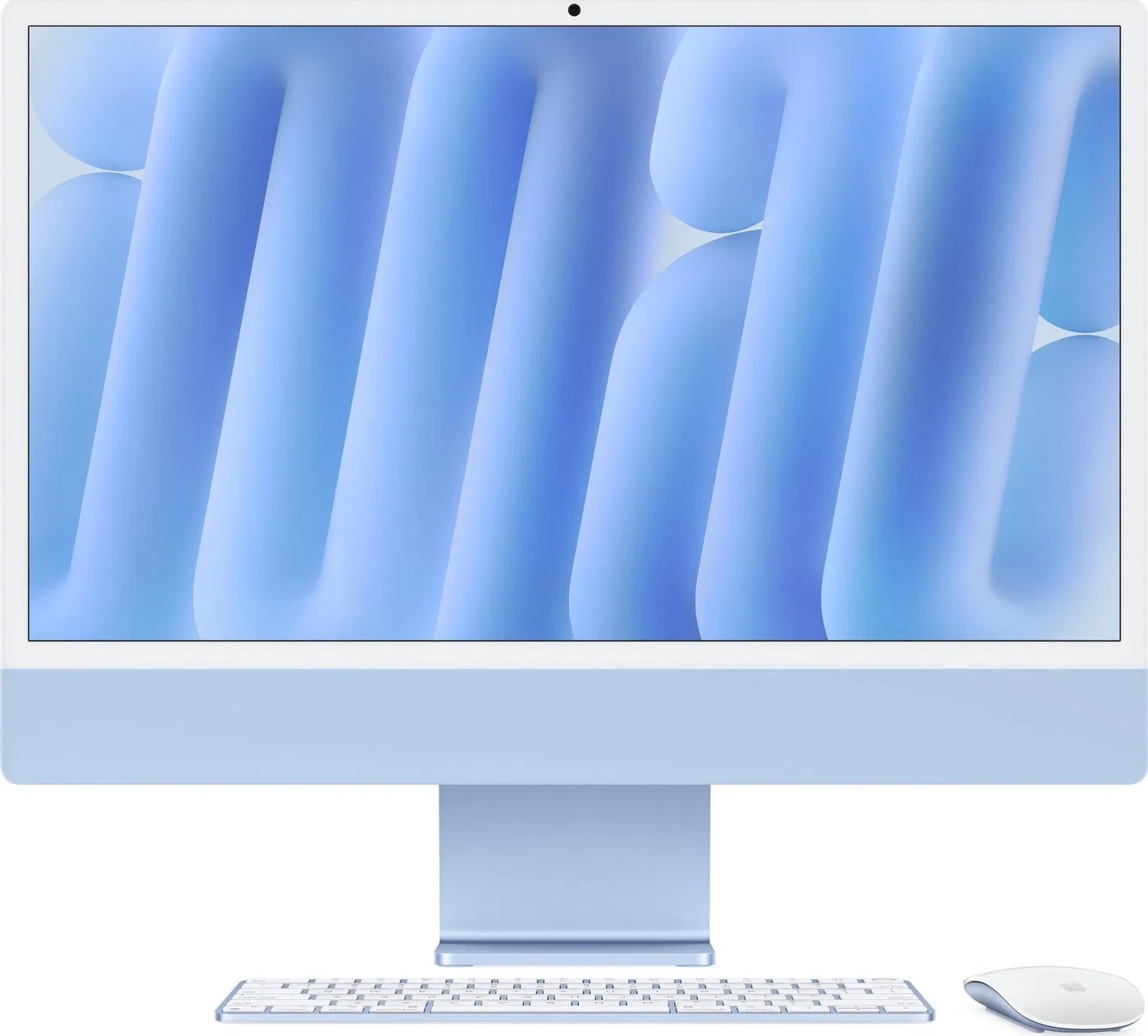 Laptop Apple iMac 24” 4.5K Retina, Apple M4 10C CPU, 10C GPU/16GB/256GB SSD/Blue/RUS