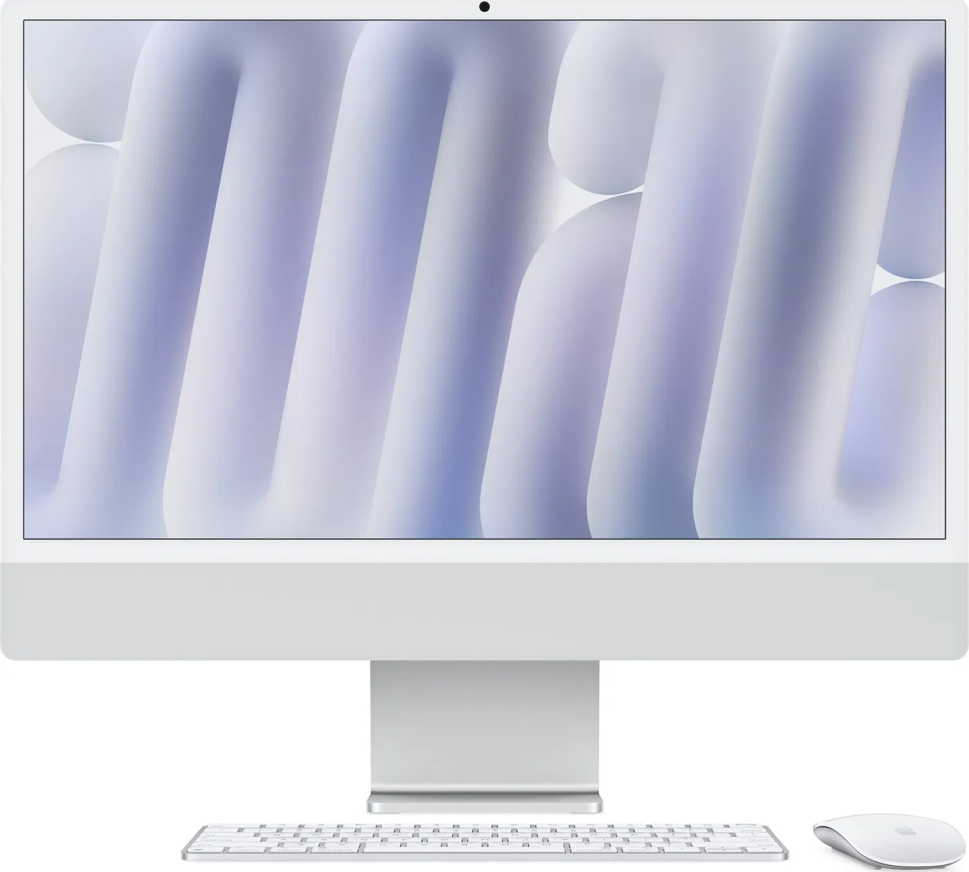 Komputer Apple 24inch iMac with Retina 4.5K display Apple M4 chip with 10core CPU and 10core GPU 24GB 512GB SSD Silver