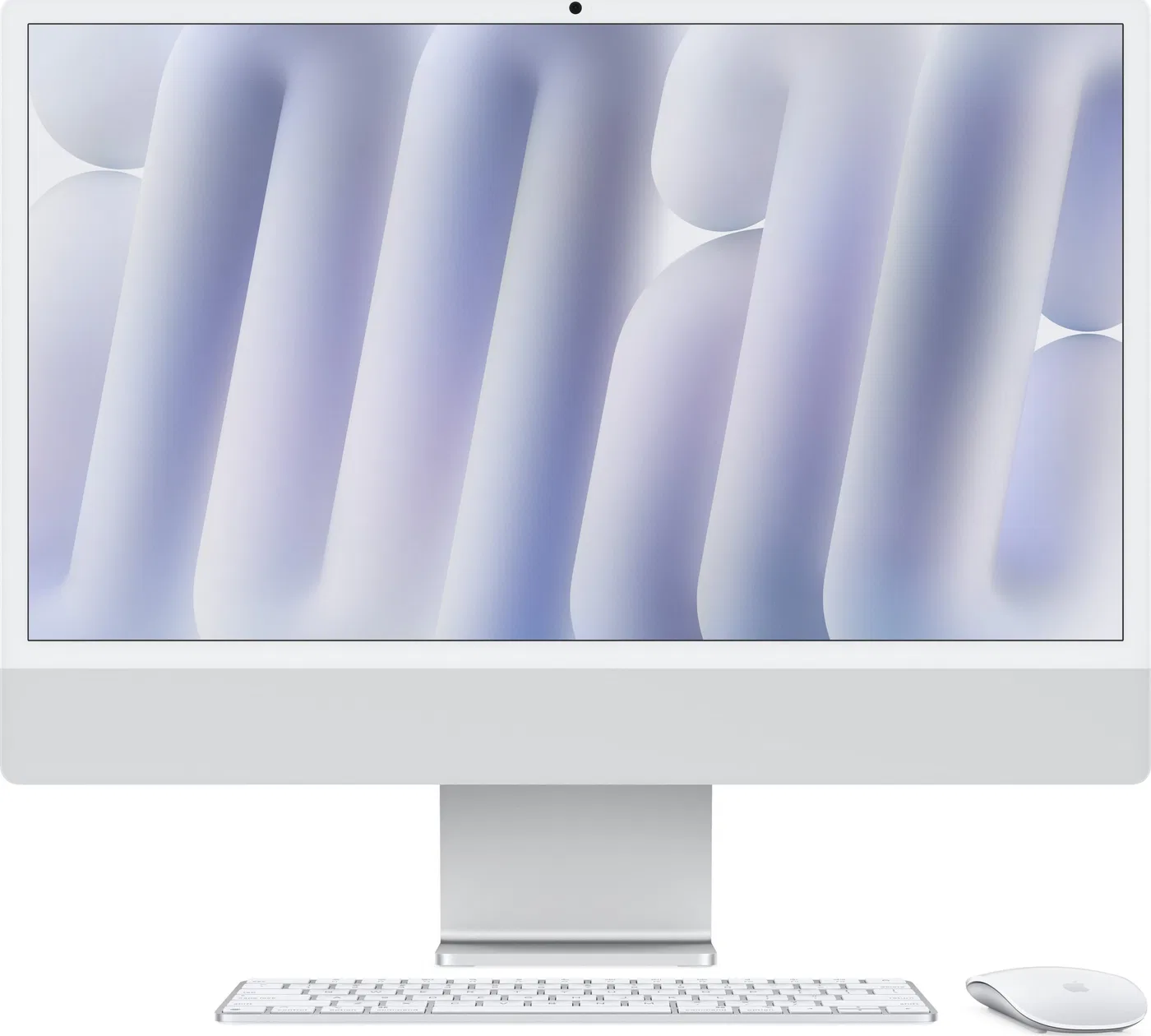 Komputer Apple APPLE 24inch iMac with Retina 4.5K display Apple M4 chip with 8core CPU and 8core GPU 16GB 256GB SSD Silver