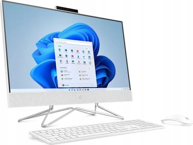 Komputer HP Komputer AIO HP 24-df1043na / 8B518EA / Intel i5-11 / 8GB / SSD 256GB / Intel Xe / FullHD / Win 11 / Biały