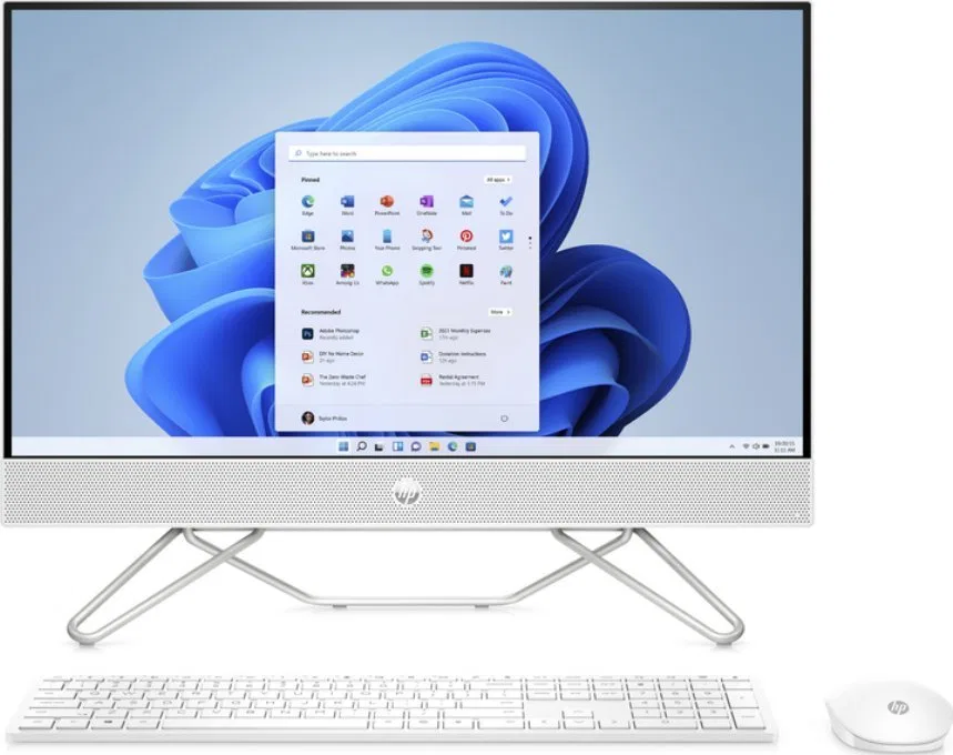 Komputer HP All-In-One 24-cb1022nw Ryzen 5 5625U, 8 GB, 512 GB SSD Windows 11 Home