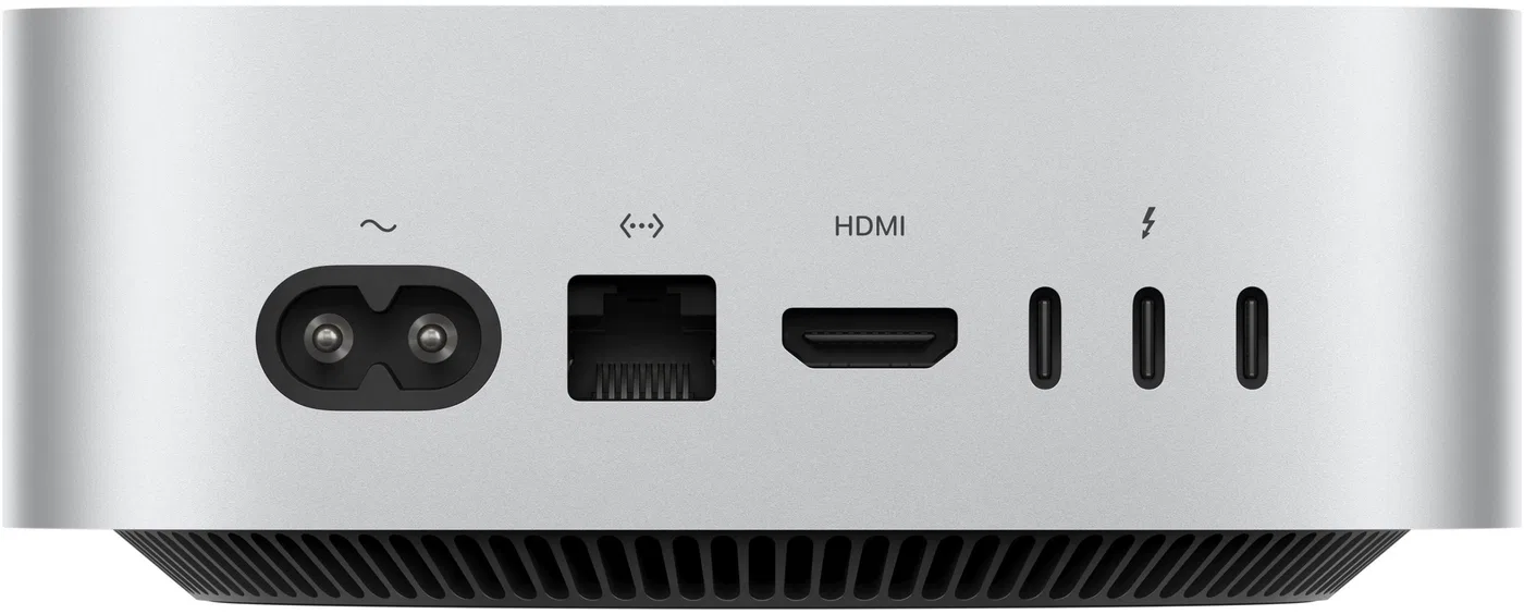 APPLE Mac Mini Z1JV M4 Pro 12C CPU/16C GPU/16C N.E. 64GB 1TB SSD Gbit Eth DE Silber