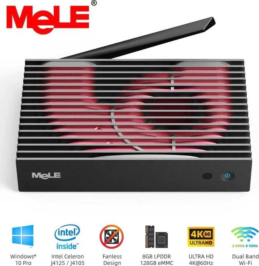 Komputer MELE Bezwentylatorowy mini komputer PC Stick PCG 35 GLK 8/128 Windows 10 Pro