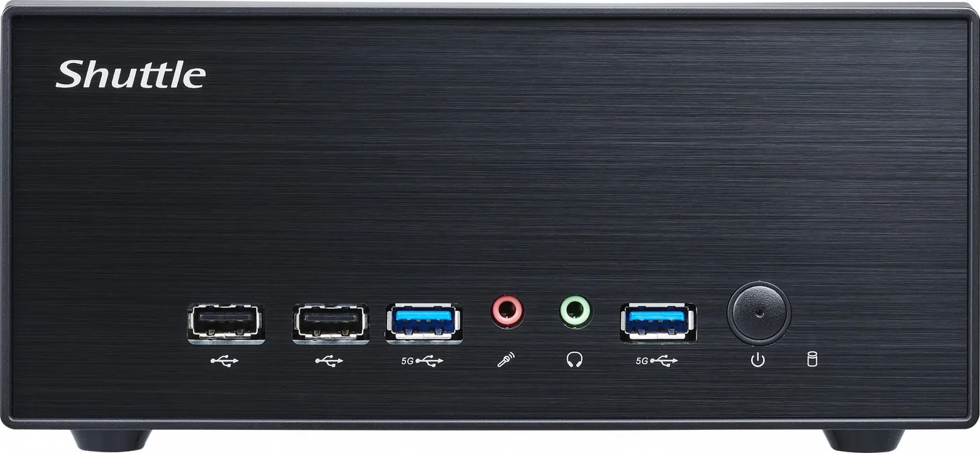 Komputer Shuttle Shuttle XPC slim XH510G2, Barebone (black, without operating system)