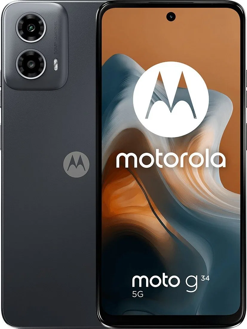 Smartfon Motorola Moto G34 5G 4/128GB Czarny (PB0J0022SE)