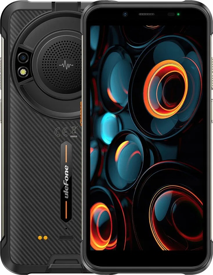 Smartfon UleFone Power Armor 16S 8/128GB Czarno-pomarańczowy  (UF-PA16S/OE)