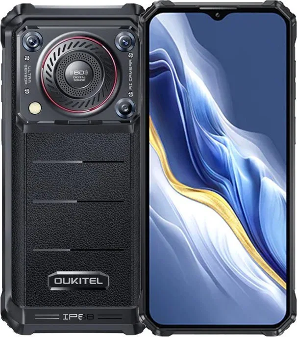 Smartfon Oukitel WP36 8/128GB Czarny  (WP36-BK/CHOUT/OL)