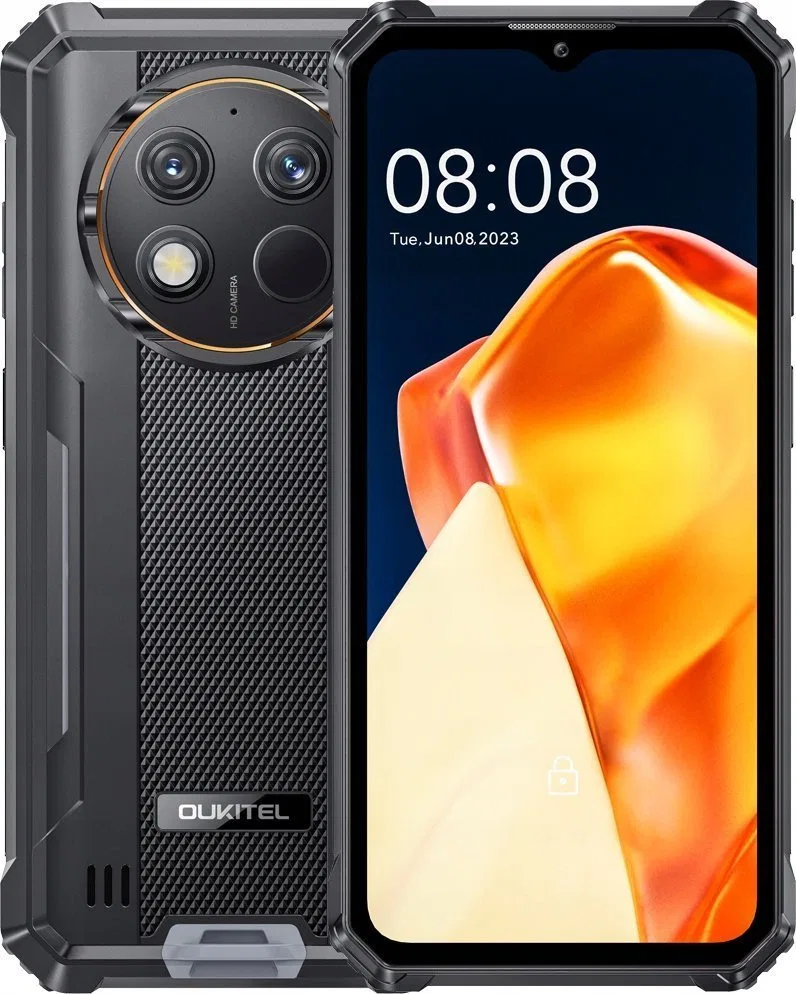 Smartfon Oukitel G1 6/256GB Czarno-pomarańczowy  (G1-OE/OL)
