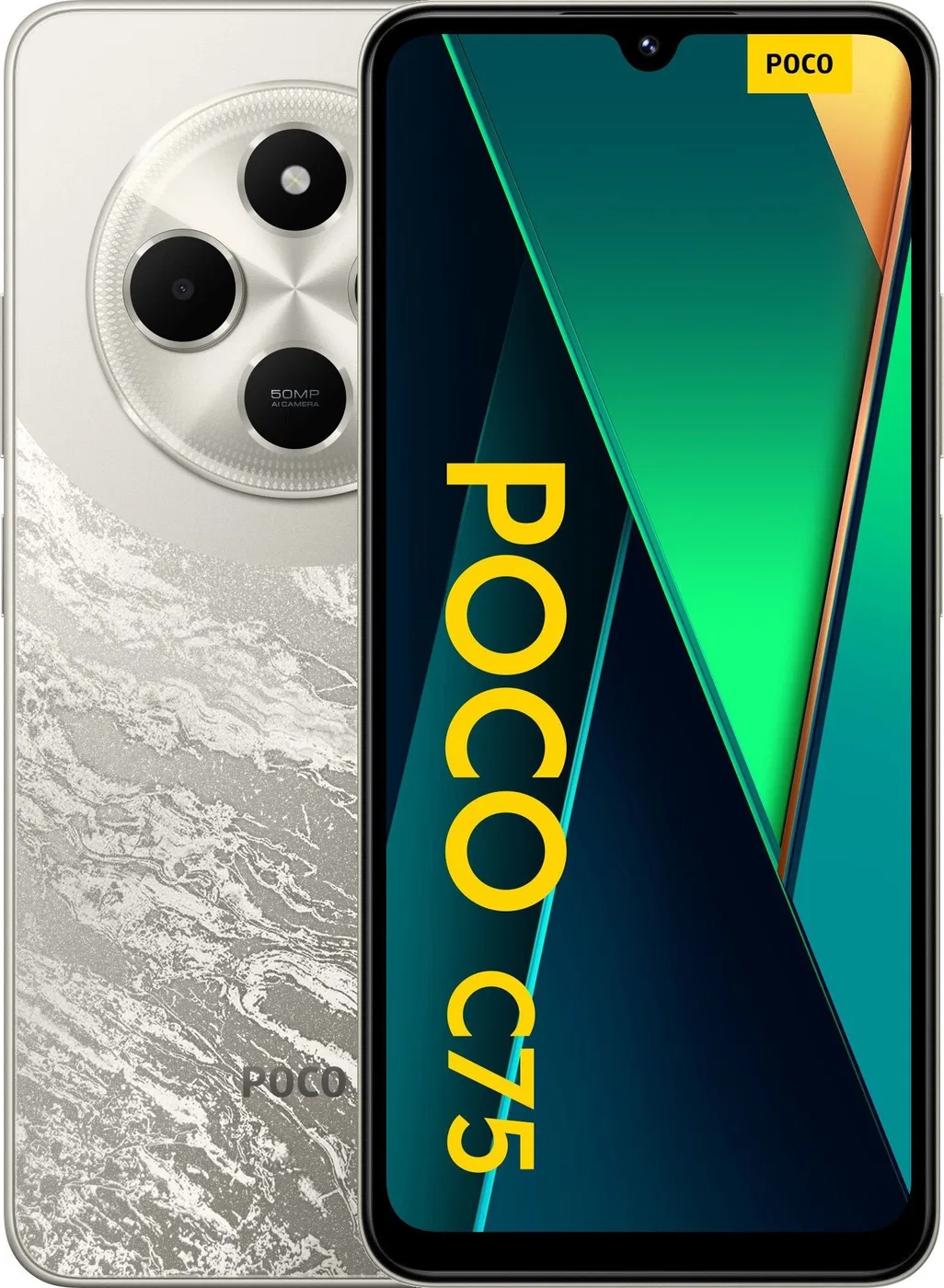 Smartfon POCO C75 8/256GB Zielony  (MZB0I3TEU)
