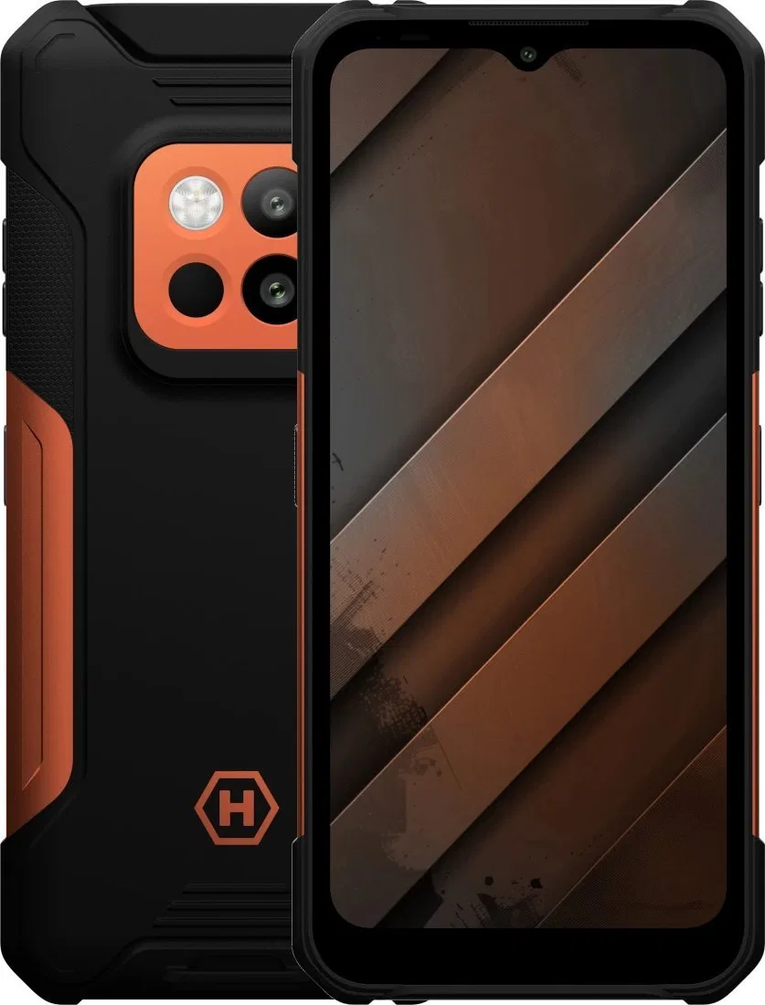 Smartfon myPhone Hammer Construction 2 5G 256GB THERMAL pomarańczowy