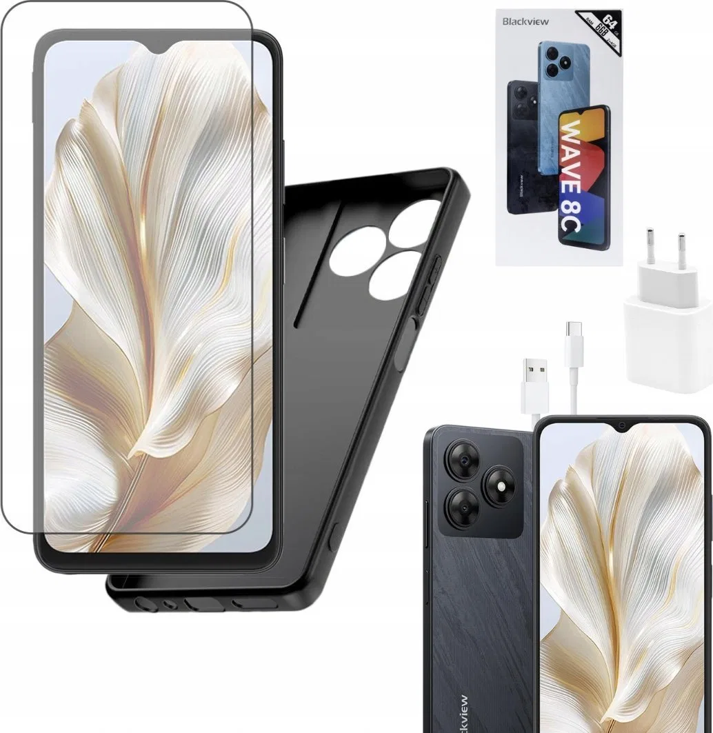 BLACKVIEW SMARTFON WAVE 8c 2GB+4GB/64GB BLACK