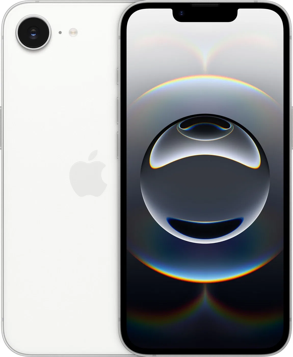 Smartfon Apple  iPhone 16e 5G 8/128GB Biały  (MD1R4ZD/A)
