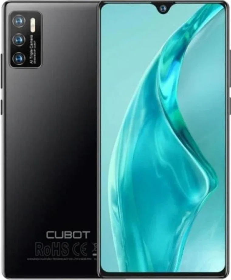 Smartfon Cubot P50 6/128GB Czarny  (S0438875)