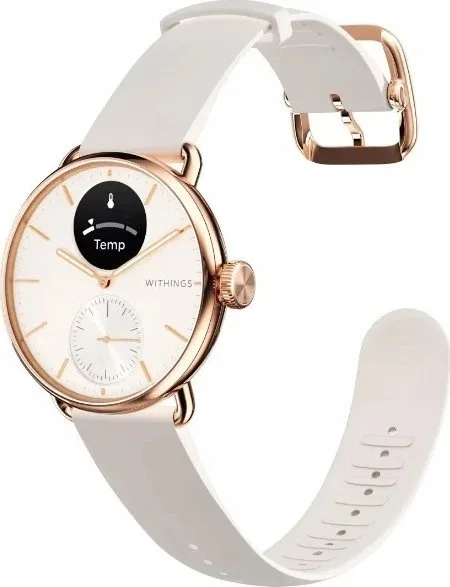 Smartwatch Withings Withings Scanwatch 2 - zegarek z funkcją EKG, pomiarem pulsu i SPO2 oraz mierzeniem aktywności fizycznej i s