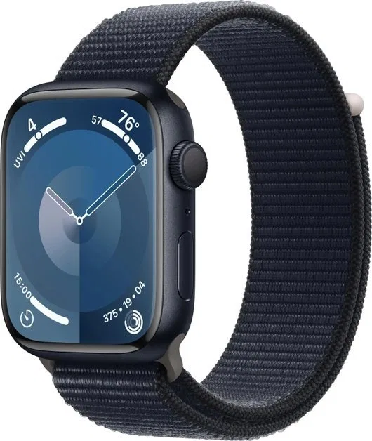 Smartwatch Apple Watch 9 45mm GPS Silver Alu Sport M/L Niebieski (MR9E3QI/A)