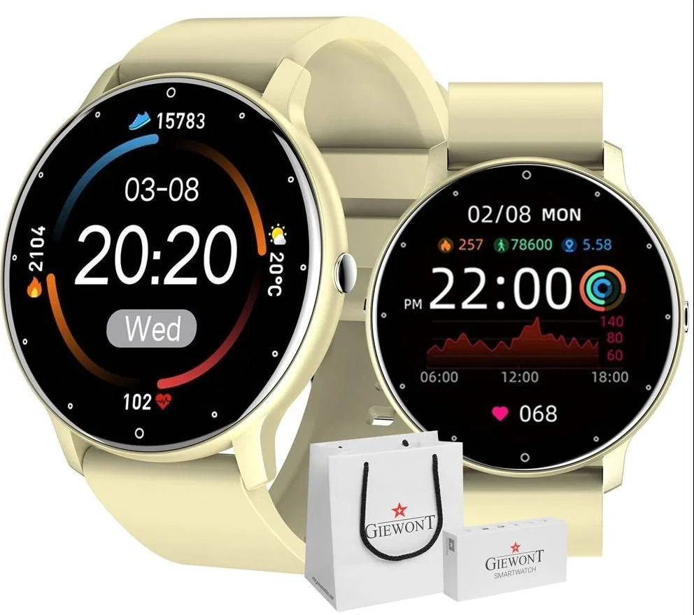 Smartwatch Giewont Sport Around GW120-6 - Ivory Effect