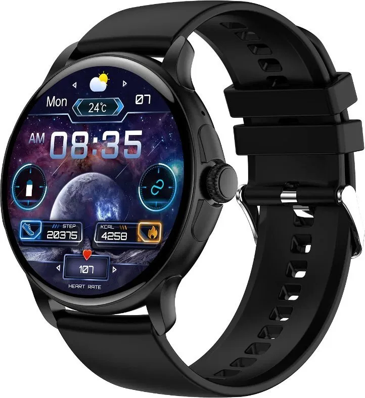 Smartwatch Rubicon Zegarek SMARTWATCH Rubicon RNCF35 black