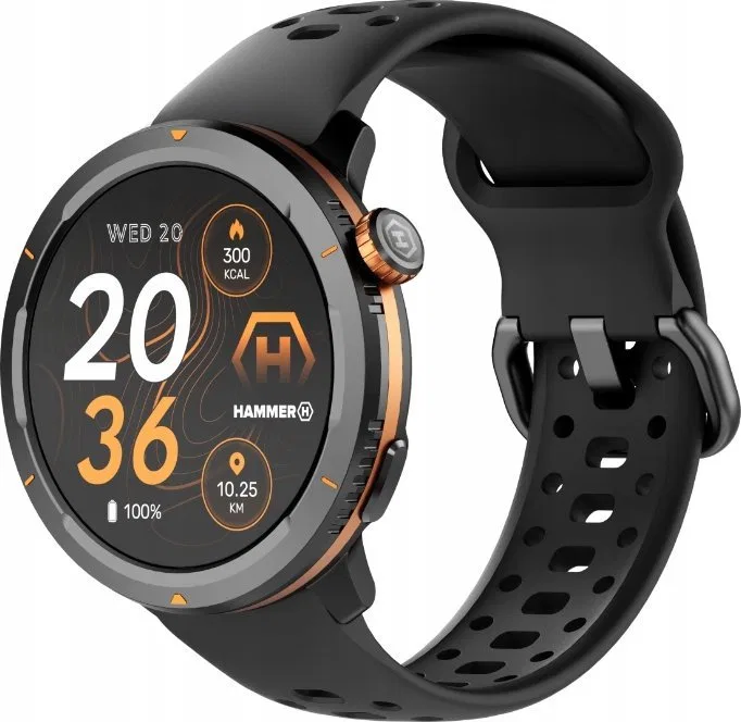 Smartwatch myPhone Hammer Watch 2 Lite Czarny  (SMA002930)