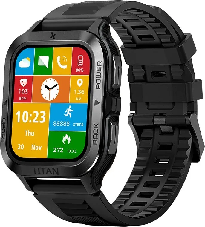 Smartwatch Maxcom FW67 Titan Pro Czarny  (MAXCOMFW67ORA)