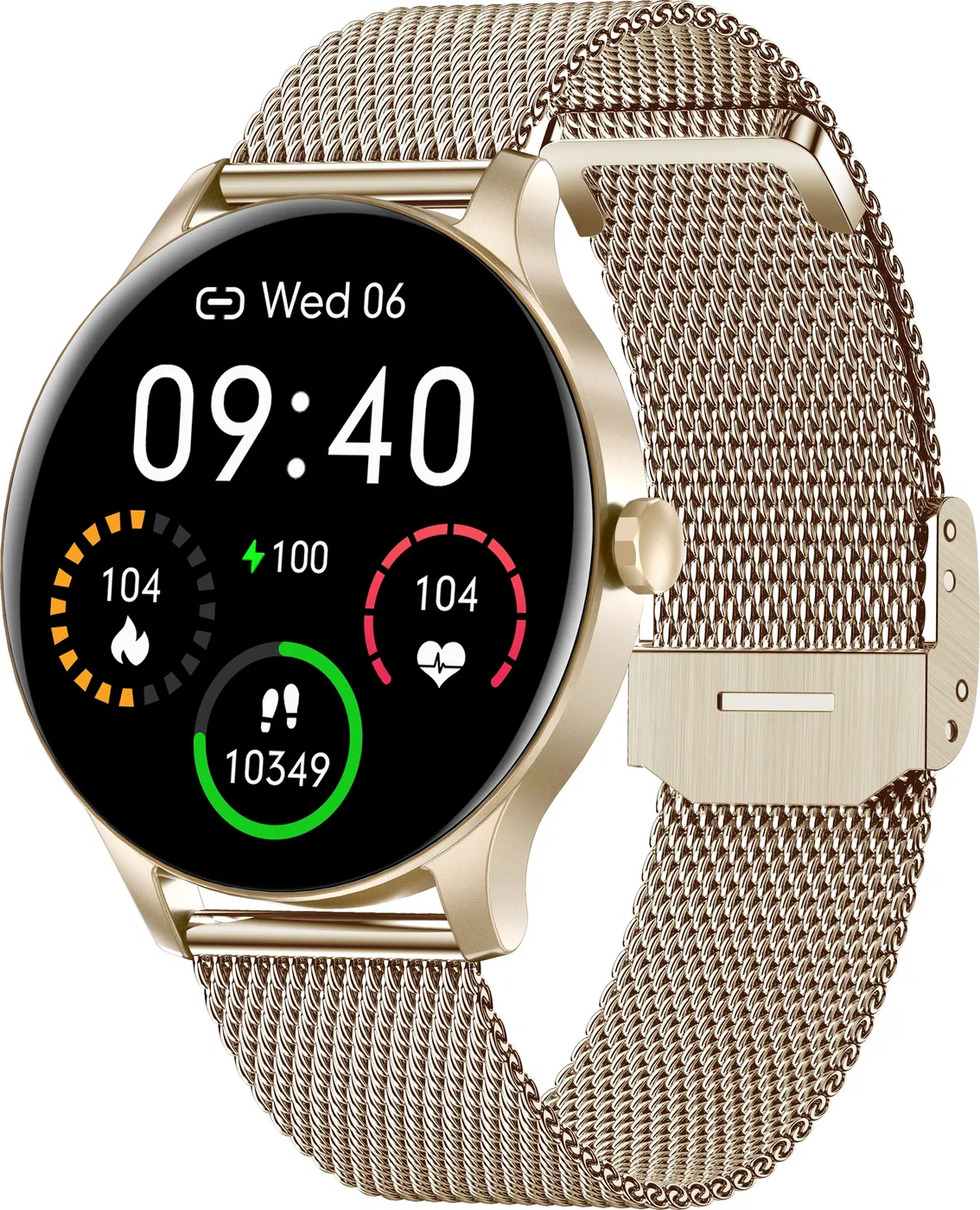 Smartwatch Garett Classy Złoty  (CLASSY_ZLOT_STAL)