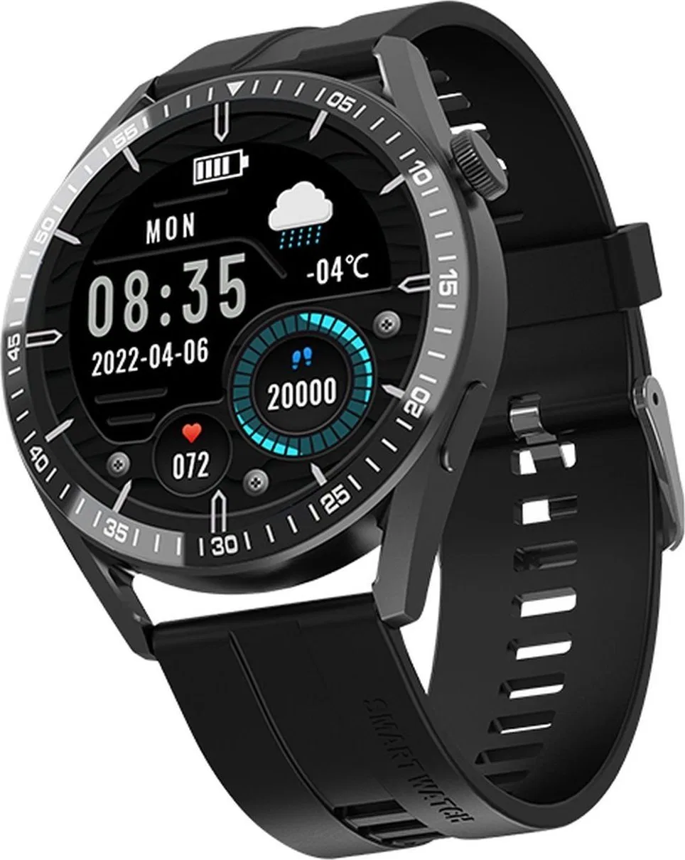 Smartwatch Tracer SM6 Czarny  (TRAFON47133)