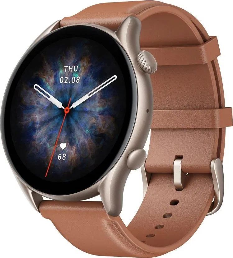 Smartwatch Amazfit GTR 3 Pro Brązowy  (W2040OV3N)
