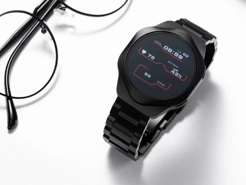 CANYON Smart Watch Hexagon 88 BT-CALL Black