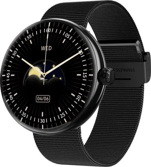 Smartwatch Hagen HC83.14.144.534-SET Czarny
