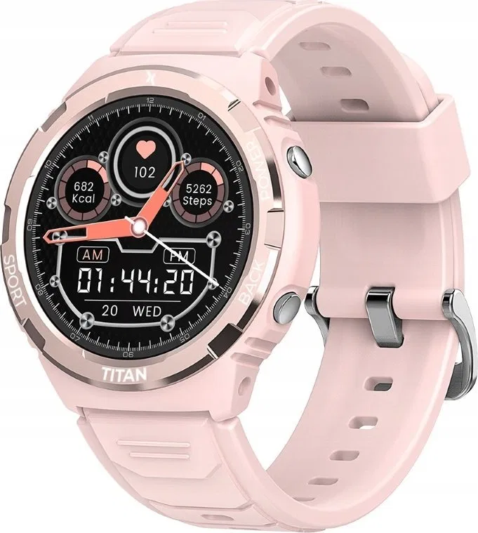 Smartwatch Maxcom FW100 Titan Valkiria Różowy  (MAXCOMFW100PINK)