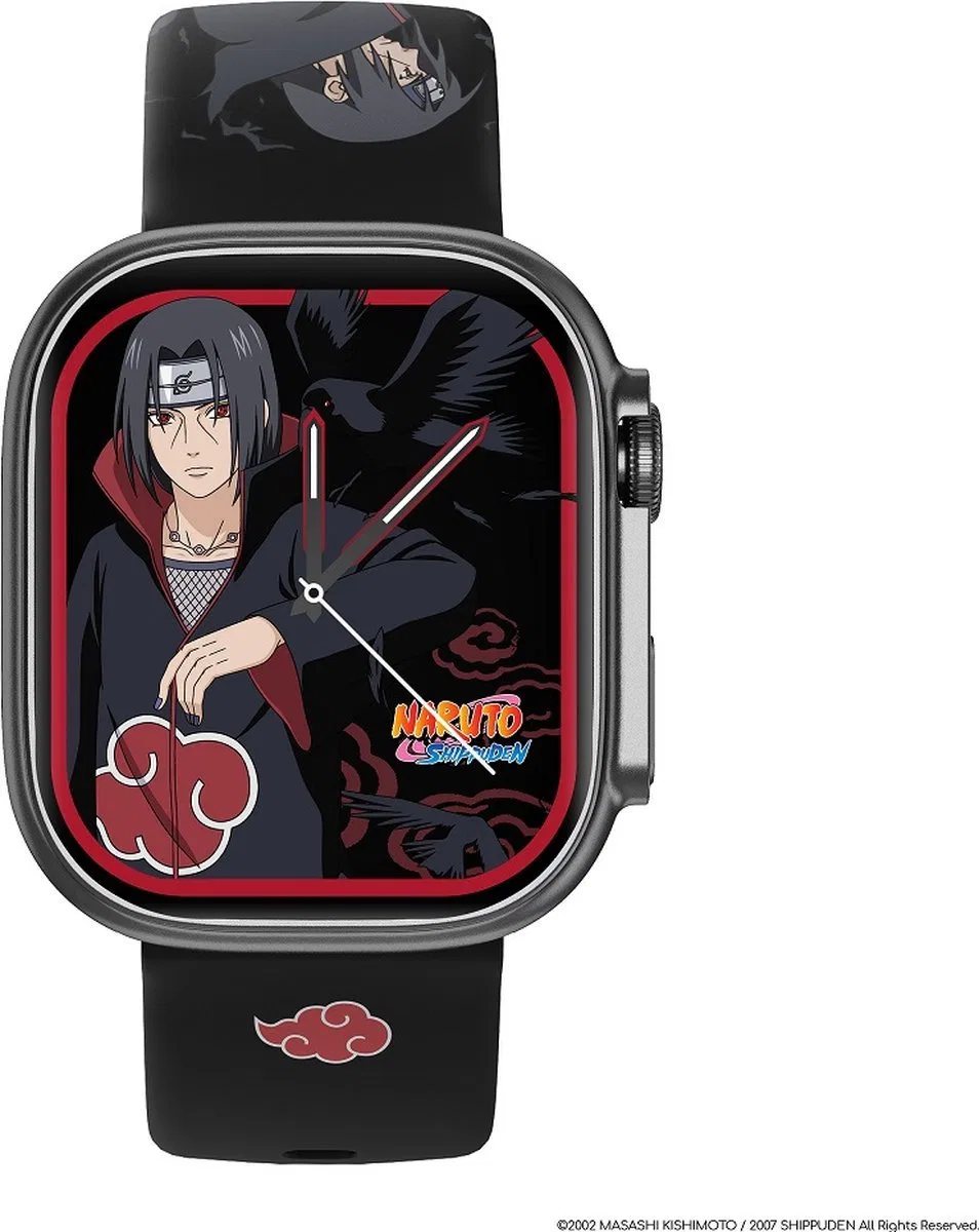 abyx Smartwatch Fit Touch 5 Itachi Uchiwa         space grau