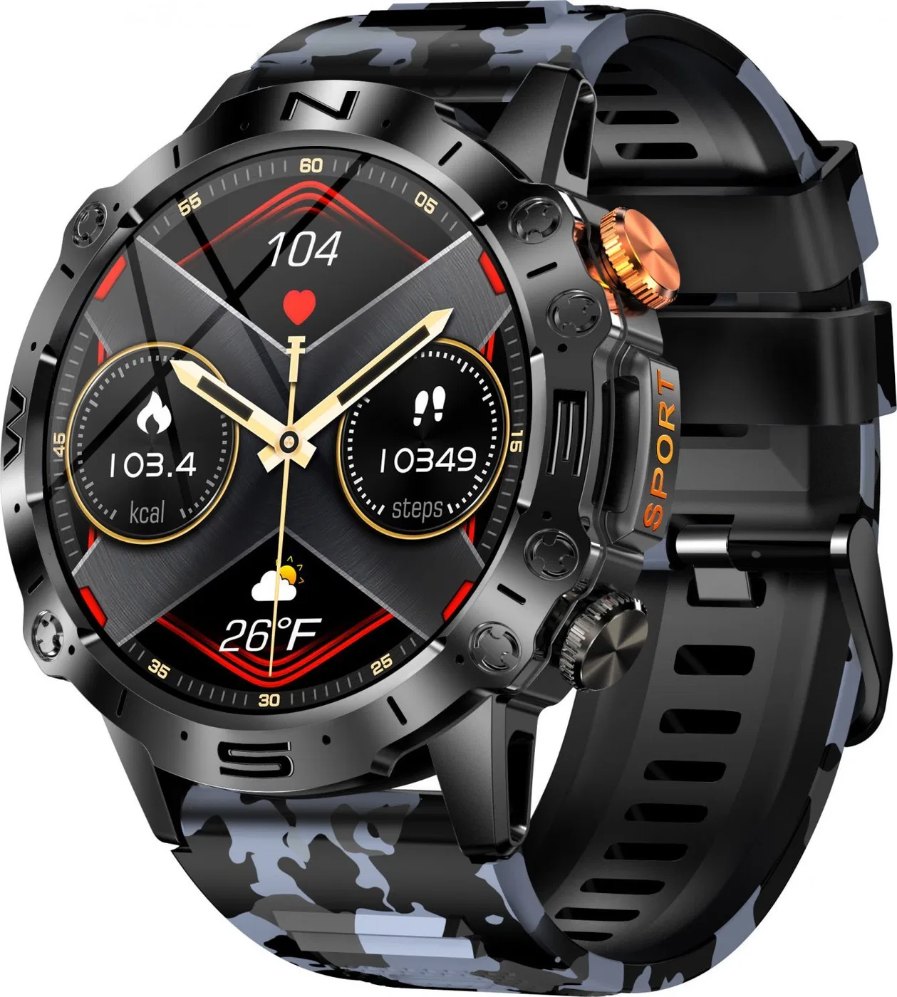 Smartwatch Hagen HC89.14.534 Czarny