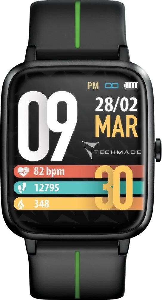 Smartwatch Techmade TM-MOVE-BKG Zielony