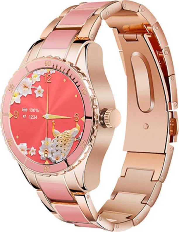 Smartwatch Rubicon RNCE82 Różowe złoto  (RNCE82)