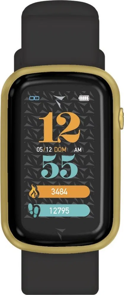 Smartwatch Techmade TM-STEPS-GDBK Czarny