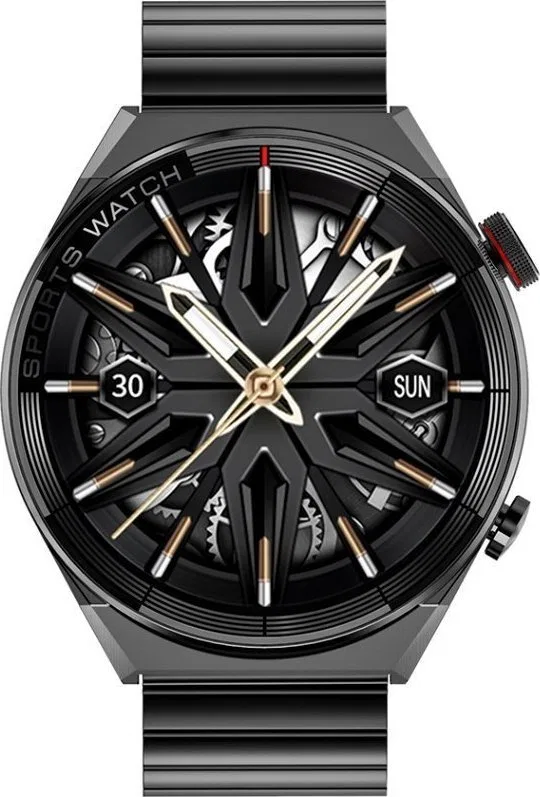 Smartwatch Rubicon SMARTWATCH MĘSKI Rubicon RNCE99 - WYKONYWANIE POŁĄCZEŃ, ŁADOWANIE BEZPRZEWODOWE (sr046b)