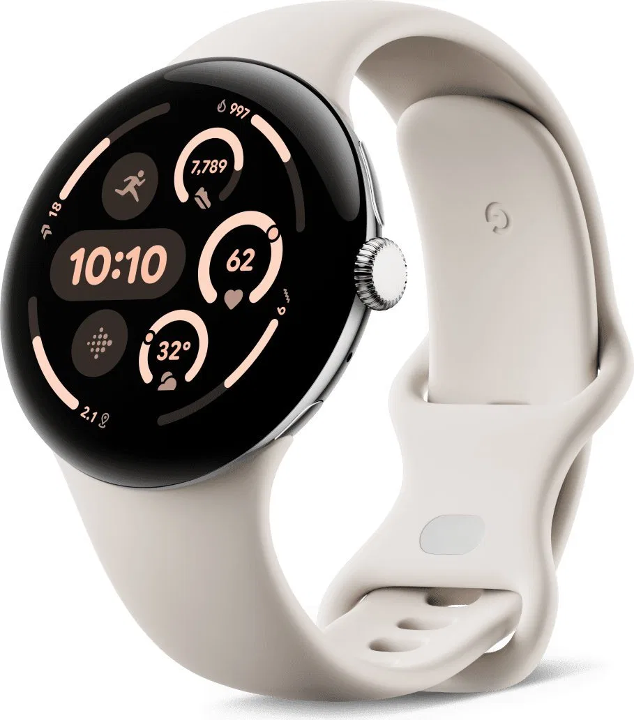 Smartwatch Google Pixel Watch 3 45mm Wifi Silver/Porc LF
