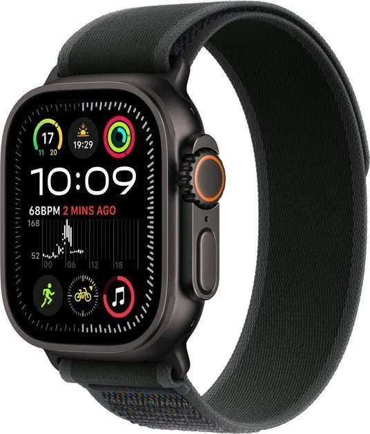 Smartwatch Apple Watch Ultra 2 GPS + Cellular 49mm Black Titanium Case Trail Loop S/M Czarny