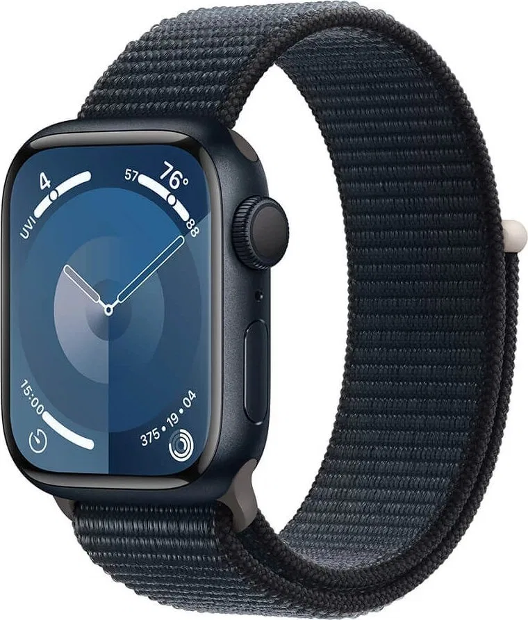 Smartwatch Apple Watch 9 41mm GPS Midnight Alu Sport Loop Granatowy (MR8Y3QP/A)