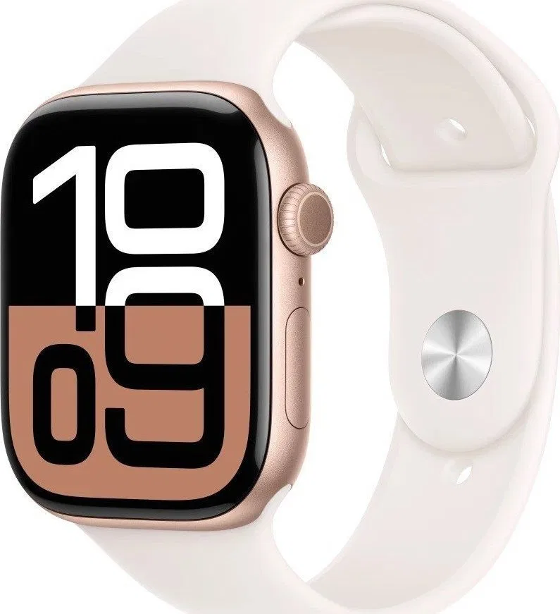 Smartwatch Apple Watch 10 GPS + Cellular 46mm Rose Gold Alu S/M Różowy  (MWY63QF/A)