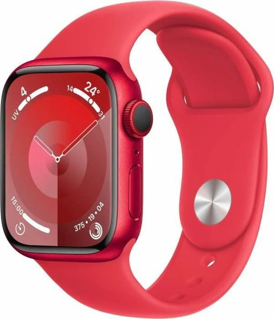 Smartwatch Apple Watch 9 GPS 41mm Red Alu S/M Czerwony (S7193081)