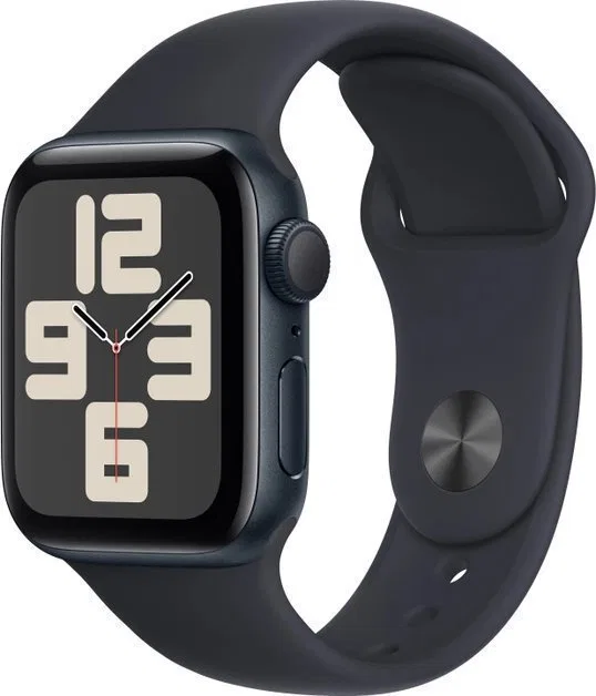 Smartwatch Apple Watch SE GPS + Cellular 44mm Midnight Alu Sport S/M Czarny (MXGL3ET/A)