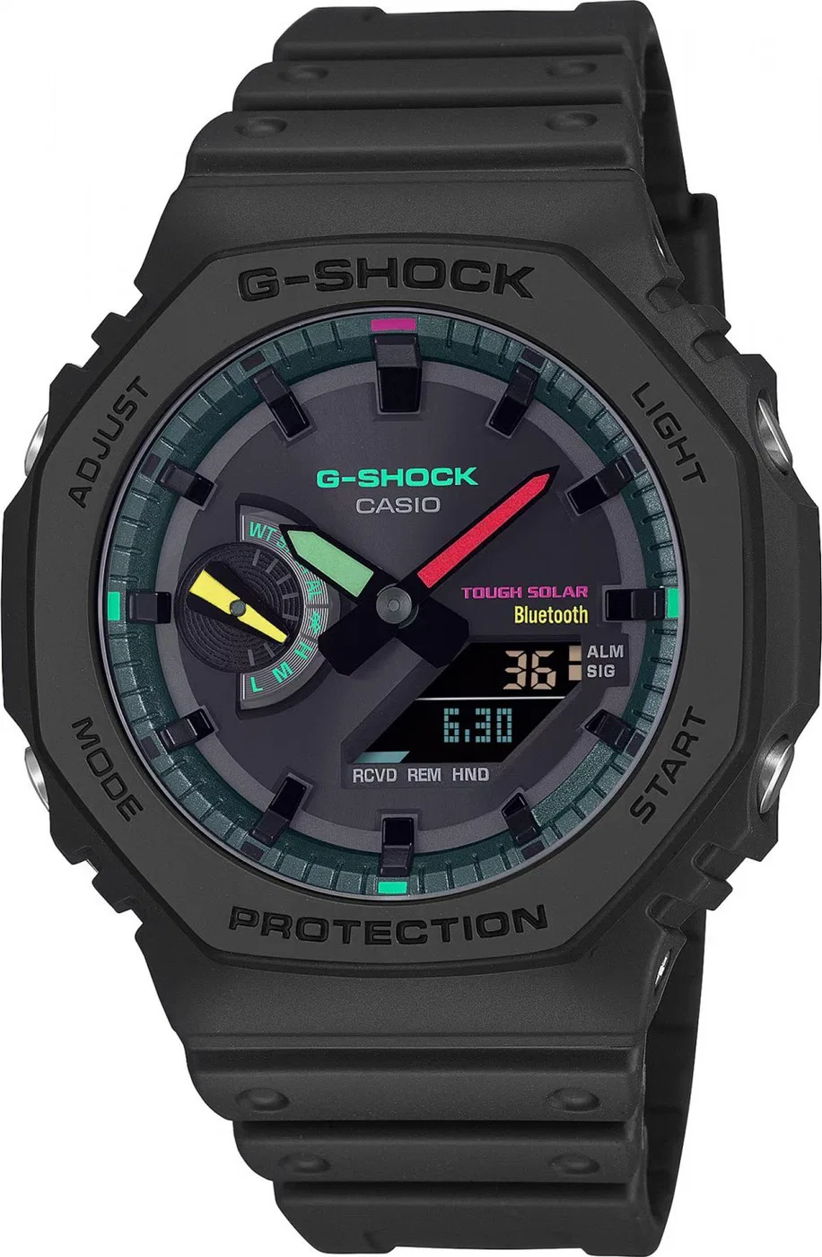 Zegarek sportowy G-SHOCK Casio G-Shock GA-B2100MF-1AER BLUETOOTH 200m czarny